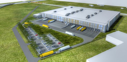 New building distribution center Wijchen
